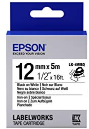 Epson Ribbon LK-4WBQ White/Black