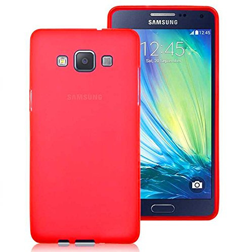 TD24H Funda TPU para Samsung Galaxy J7 J710F 2016 ROJA