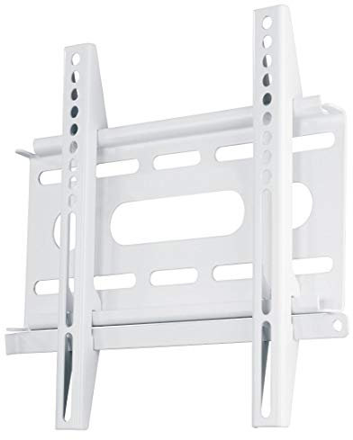 Hama TV-Wandhalterung (für Fernseher von 19 bis 37 Zoll (48 cm bis 94 cm Bildschirmdiagonale), inkl. Fischer Dübel, VESA bis 200 x 200, Wandabstand nur 2,2 cm, max. 25 kg) weiß