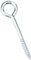 Merriway BH04760 (50 Pcs) Screw-In Vine Eye, 75mm (3 inch) Zinc Plated Steel - Pack of 50 Pieces