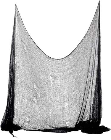 Smiffys Black Creepy Cloth Halloween Decoration