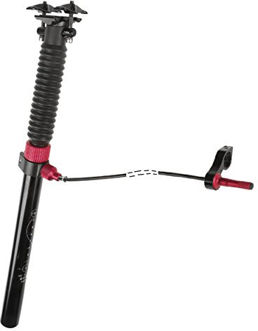 Mighty Fahrradsattelstütze Höhenverstellbar 31,8mm SP100-ADH