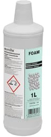 EUROLITE Foam-Konzentrat, 1l | Schaumkonzentrat auf Wasserbasis für alle gängigen Maschinen | Ohne Farbstoffzusätze