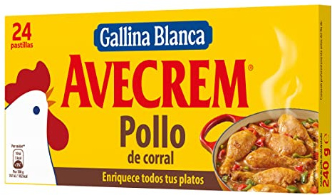 Gallina Blanca Avecrem Caldo de Pollo, 24 Pastillas