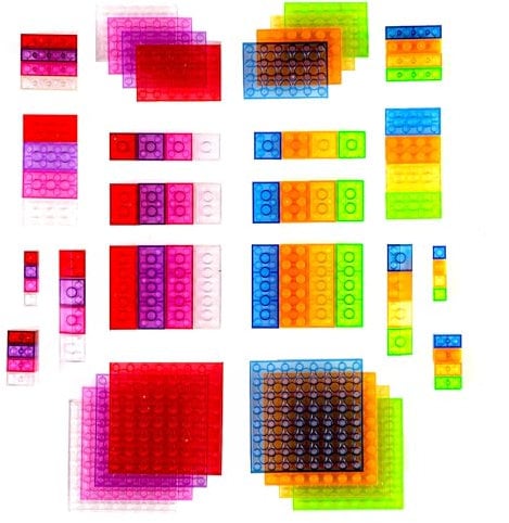 Strictly Briks Classic Briks - Bausteinset - 100% kompatibel mit Allen führenden Bausteinmarken - fest zusammenhaltend - 8 schöne Farben - 9 Verschiedene Formen & Größen - 1008 Teile