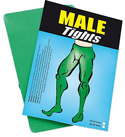 Bristol Novelty-BA735 Collants Verts pour Homme, Men, BA735, Taille Unique Halloween