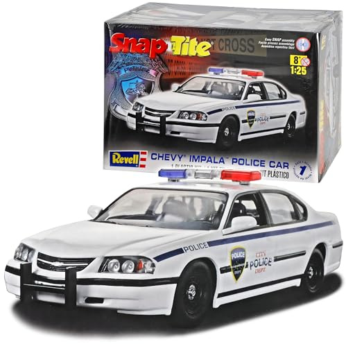 Revell Chevrolet Chevy Impala Police 85-1928 Bausatz Kit 1/24 1/24 Usa Modellauto Modell Auto