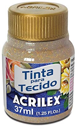 Acrilex 37 ml Tela Pintura de Purpurina – Parent