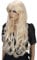 CAISHA Langhaar Perücke Wanda Voluminös Cosplay Show Gelockt Platinblond FS836f