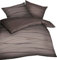 Kaeppel Mako Satin Bettwäsche mit Reißverschluss 135x200 80x80 cm (584 braun)