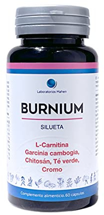 Mahen Labs Burnium Peso y Silueta · 60 cápsulas