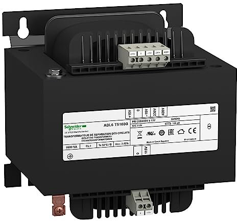 Schneider ABL6TS160G Sicherheits- und Trenntransformator, E: 230/400 Vac, A: 1x 115 Vac, 1600 VA