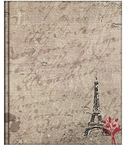 Schreibmappe “La vie à Paris“ | DIN A4 | Hardcover | inkl. Schreibblock | Konferenzmappe mit Stifthalter und Klemmschiene, braun/beige - Schreibgefühl