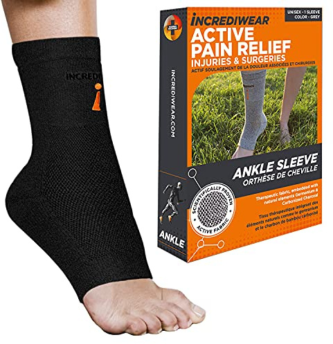 Incrediwear Manica Incrdibrace, Nero, L Unisex