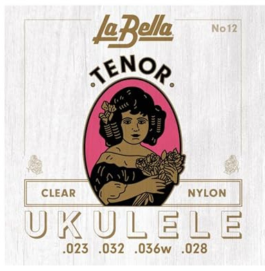 Labella SET 15 conjunto de cuerdas de nylon para Ukelele Soprano Tenor
