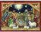 Lang Weihnachtskarten mit Aufschrift Adore Him, Kunstwerk von Susan Winget, 18 Karten, 19 Umschläge, 13,7 x 17,5 cm