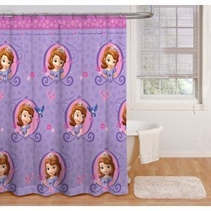 Disney Sofia die Erste Vorhang für die Dusche