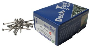 TiteRange TFDS04550 4.5 x 50mm Decking A4 CSK Screw