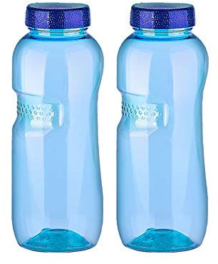 2 x 0,5 Liter Trinkflasche aus Tritan / Wasserflasche / BPA-frei