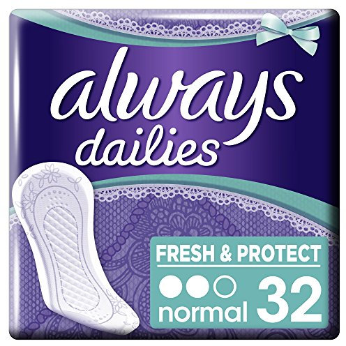 Always Dailies Fresh and Protect Slipeinlagen Normal x32