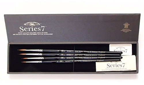 Winsor & Newton Series 7 Kolinsky Sable Brushes - Gift Box Set
