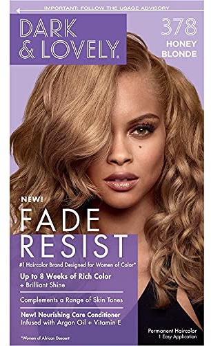 Dark & Lovely Fade Resistant Rich Conditioning Color, Honey Blonde, 1 Count