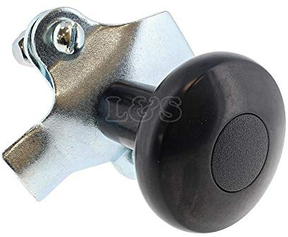 L&S Engineers Dumper Steering Wheel Spinner - Black, 15 Inches, Plastic