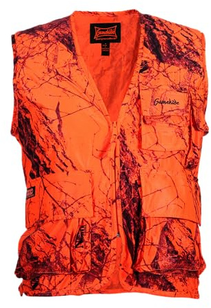 Gamehide Sneaker Big Game Vest Blaze Camo, Large