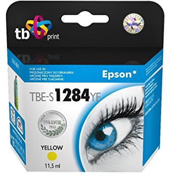 TB Print TBE-S1284YE Tonerkartusche Compatible Yellow 1 Stück(e) - Toner für Laserdrucker (330 Seiten, Gelb, 1 Stück(e)