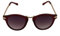 Freak Scene® Retro Sonnenbrille ° 50er, 60er Jahre ° Klassiker Brille ° Farbe: rot/Gold