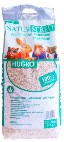 Hugro Litière de Chanvre Naturelle 30 l