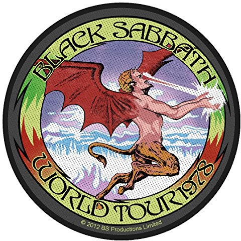 Aufnäher Patch - Black Sabbath - World Tour '78