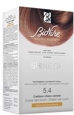 Bionike Shine On - Trattamento Colorante Capelli, Kit Tinta per Cute Sensibile Senza Ammoniaca, Nutriente e Protettivo, Dona un Colore Naturale e Brillante, Copre i Capelli Bianchi
