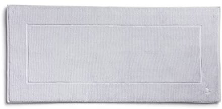 möve Superwuschel Badteppich 60 x 130 cm aus 100% Baumwolle, silver