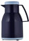 Helios Wash S+ Thermoskanne Dunkelblau 1L – 6h heiß - Hält Getränke warm & kalt - Bruchsicher – 100% dichter Drehverschluss – Spülmaschinenfest – Ergonomischer Griff