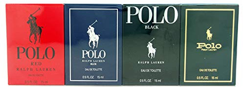 Ralph Mini Set (Red Et+ Blue Et+Black+Gree) X 15 Ml