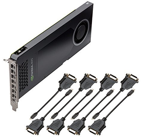 PNY Graphics Card NVIDIA NVS 810 8xDVI 4GB DDR3, VCNVS810DVI-PB