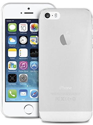 Puro Back Case Ultra Slim 0.3 Schutzhülle (für Apple iPhone 5/5S) Transparent