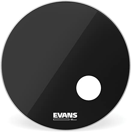 Evans EQ3 Resonant Black Bass Drumhead 18 Inch | Evans EQ3 resonant bass heads deliver focused low end, controlled sustain, rich tone and stage-ready kick drum performance.