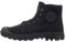 Palladium Pampa Hi, Stivali Sneaker Uomo, Nero, 44 EU