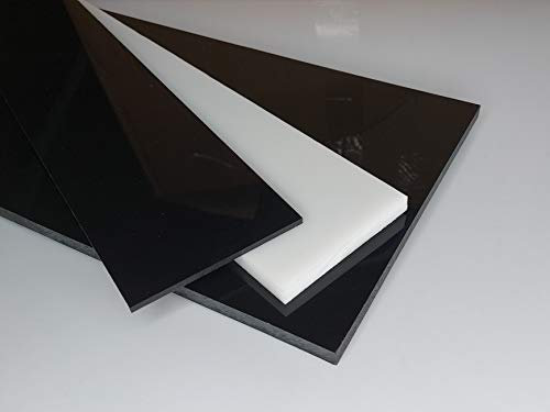 Platte aus POM, 500 x 100 x 10 mm schwarz Zuschnitt alt-intech®