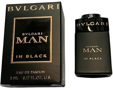 Bvlgari Man In Black Eau de Parfum Mini Splash .17 Fl Oz