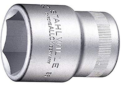 STAHLWILLE Nr. 55 Steckschlüsseleinsatz 3/4 (20 mm) Schlüsselweite 19 mm L.50 mm