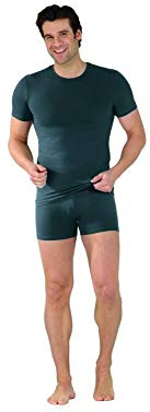 Funktionsunterwäsche Shirt kurzarm grau XXXXL 190g/m²