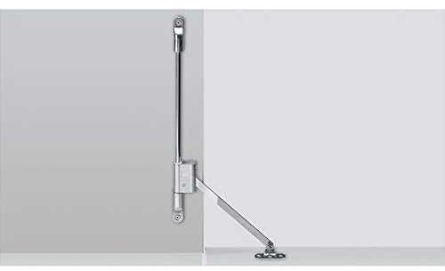Klappenhalter Klassik D mit Lager LS 3280 D / 290, links, vernickelt_Artikel _ 20864