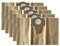5 Sacchetti per aspirapolvere/Cattura Sporco Sacco/sacchetti per aspirapolvere adatto per Hoover asciutto bagnato aspirapolvere 20 litri