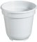BLUMENTOPF 12CM WEISS 80601210