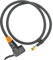 SKS GERMANY Fahrradpumpen-Schlauch (Pumpenkopf mit Schlauch kompatibel mit SKS GERMANY RENNKOMPRESSOR, alle Ventilarten, Gewinde M 8 x 0,75), Schwarz, Größe: Lange 125cm