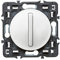 LEGRAND | Va Et Vient Silencieux DIY Composable N1, Céliane, Connexion Rapide Sans Outil, Personnalisation Avec Plaque De Finition, Design Blanc Brillant