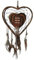 wunderschöner Traumfänger Dreamcatcher 22 cm in Herzform für Kinder und Erwachsene